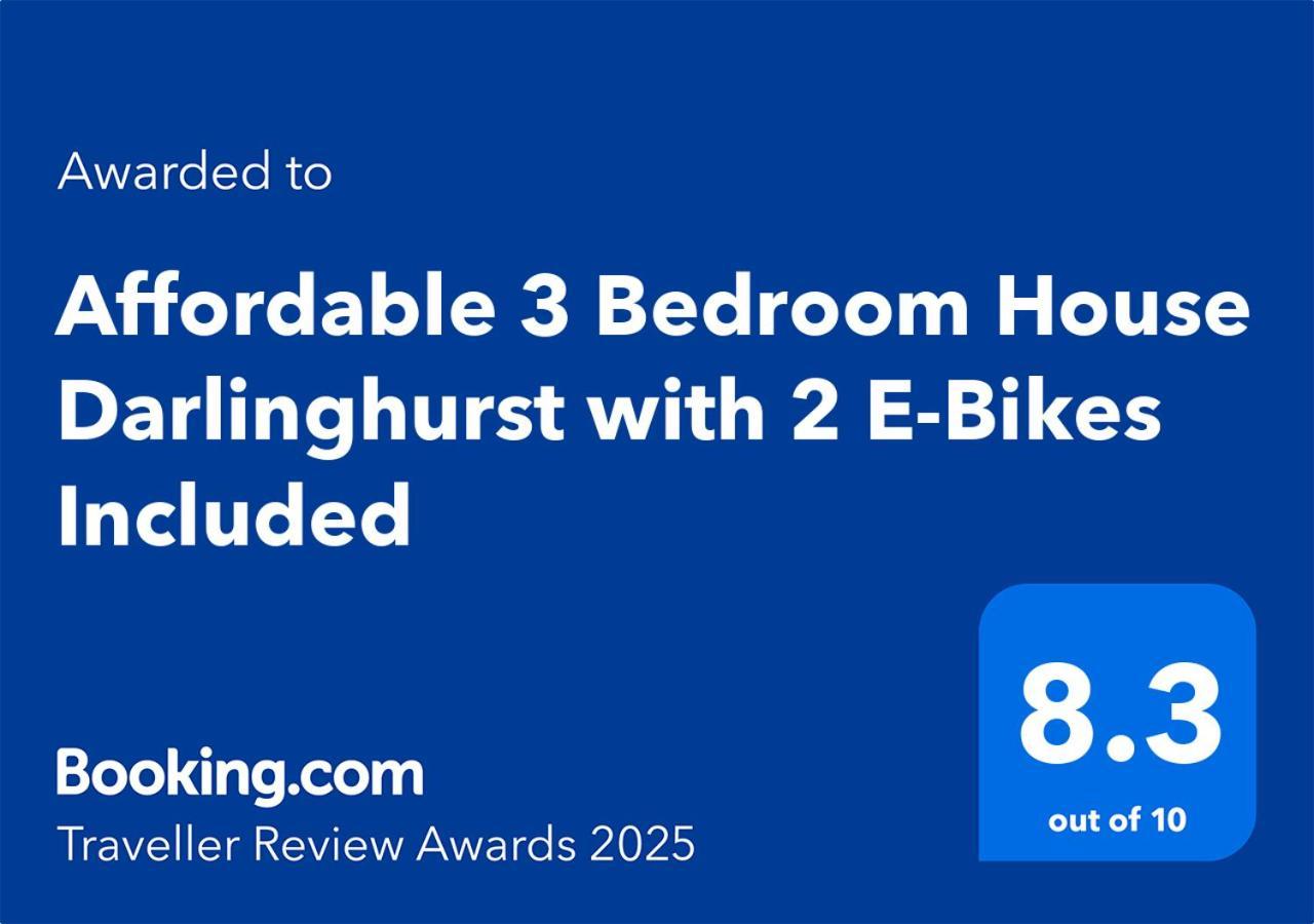Affordable 3 Bedroom House Darlinghurst With 2 E-Bikes Included Sydney Eksteriør bilde